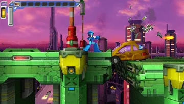 Mega Man - Maverick Hunter X (EU) screen shot game playing